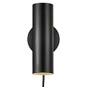 Nordlux Wandarmatuur MIB 6 draaibaar GU10 IP20, zwart