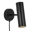 Nordlux Wandarmatuur MIB 6 draaibaar GU10 IP20, zwart