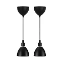 Nordlux Nordlux Pendant luminaire RAY, 2 flames, 2x E14, IP20, black