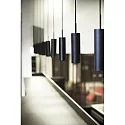 Nordlux Nordlux 1-Phase Spot MIB 6 Pendant luminaire with ceiling rosette, GU10, IP20, swiveling, black
