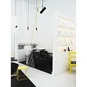 Nordlux Nordlux 1-Phase Spot MIB 6 Pendant luminaire with ceiling rosette, GU10, IP20, swiveling, black