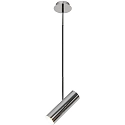 Pendelarmatuur MIB 6 draaibaar, roteerbaar GU10 IP20, chroom dimbaar
