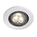 Nordlux Inbouwarmatuur MIXIT GU10 IP23, staal geborsteld max. 8W