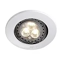 Nordlux Inbouwarmatuur MIXIT GU10 IP23, staal geborsteld max. 8W