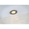 Nordlux Inbouwarmatuur MIXIT GU10 IP23, staal geborsteld max. 8W