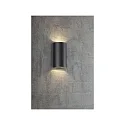 Nordlux Wandarmatuur voor buitenshuis ROLD LED ovaal IP44, zwart 