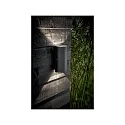 Nordlux Wandarmatuur voor buitenshuis ROLD LED ovaal IP44, zwart 