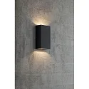Nordlux Wandarmatuur voor buitenshuis ROLD LED hoekig IP44, zwart 