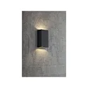 Nordlux Wandarmatuur voor buitenshuis ROLD LED hoekig IP44, zwart 