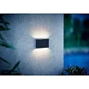 Nordlux Wandarmatuur voor buitenshuis KINVER IP54, zwart 