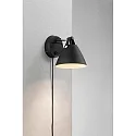 design for the people by Nordlux Wandarmatuur STRAP 15 GU10 IP20, zwart