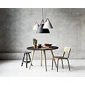 design for the people by Nordlux design for the people by Nordlux Pendant luminaire STRAP 27, 27cm, E27, IP20, metal, white