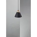 design for the people by Nordlux design for the people by Nordlux Pendant luminaire STRAP 27, 27cm, E27, IP20, metal, black