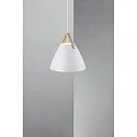 design for the people by Nordlux pendant luminaire STRAP 36 E27 IP20, white dimmable