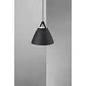 design for the people by Nordlux Pendelarmatuur STRAP 36 E27 IP20, zwart dimbaar