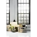 design for the people by Nordlux Pendelarmatuur STRAP 36 E27 IP20, zwart dimbaar