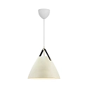 design for the people by Nordlux pendant luminaire STRAP 36 E27 IP20, sand coloured dimmable