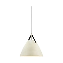design for the people by Nordlux pendant luminaire STRAP 36 E27 IP20, sand coloured dimmable