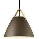 design for the people by Nordlux Pendelarmatuur STRAP 36 E27 IP20, beige dimbaar