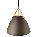 design for the people by Nordlux Pendelarmatuur STRAP 36 E27 IP20, beige dimbaar