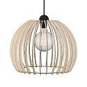 Pendelarmatuur CHINO 40 E27 IP20, bruin, zwart 