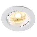 Nordlux Inbouwarmatuur ROAR LED IP23, wit dimbaar 6W 590lm 3000K 36° 36° CRI 80