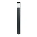 Lichtpaal ENDURA® STYLE LANTERN MODERN 90CM cilindrisch, schakelbaar IP44, donkergrijs 