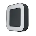 Wandarmatuur voor buitenshuis ENDURA® STYLE SQUARE vierkant, schakelbaar IP44, donkergrijs 