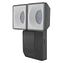 outdoor wall luminaire ENDURA® PRO FLOOD SENSOR 16W 2-fold, with sensor, tiltable IP55, dark grey dimmable