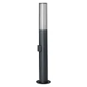 Staande armatuur voor buiten SMART+ FLARE MULTICOLOR RGB+W 60CM up, cilindrisch, RGBW, bedienbaar via WLAN / WIFI IP44, dimbaar