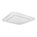 Plafondarmatuur SMART+ ORBIS SADDIE 500X500MM RGB + TW hoekig, Tunable White, RGB, bedienbaar via WLAN / WIFI IP20, dimbaar