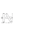 Ledvance Wandarmatuur SMART+ ORBIS CROSS 309X106MM TW roteerbaar, Tunable White, bedienbaar via WLAN / WIFI IP20, dimbaar