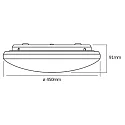 Ledvance Plafondarmatuur ORBIS® SPARKLE CLICK-DIM 400MM IP20, dimbaar