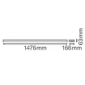 Ledvance Opbouw armatuur LN SF IP44 DALI 1500 P 45W 840 WT DALI aanstuurbaar IP44, wit
