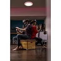 Ledvance Plafondarmatuur SMART ORBIS UL SLIM BL 400 RGBTW BK Tunable White, RGBW, bedienbaar via WLAN / WIFI, dimbaar