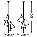 Ledvance DECOR TOKIO PENDANT 830 BK