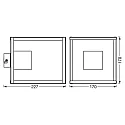 Ledvance DECOR NAIROBI WALL BK WD E27