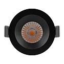 Ledvance Downlight SP FIX P 8W 930 PS DIM IP44 BK stijf, met schakelaar, multipower, set terug IP44/IP20, zwart