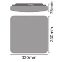 Ledvance SF SQUARE 330 V 24W 3CCT IP44 LEDV CCT Switch