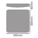 Ledvance Afdekking SF SQUARE 330 COVER LEDV
