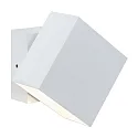 Paulmann Wandarmatuur voor buitenshuis LED CYBO groot, hoekig, roteerbaar IP65, wit 