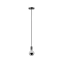 Paulmann LED Deco Globe G95 Top mirrored Lamp SILVER, 230V, E27, 6.5W 2700K 600lm