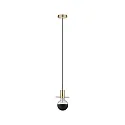 Paulmann Kopspiegellamp globe DECO GLOBE G95 LED BLACK MATT DIM G95 helder E27 6,5W 600lm 2700K CRI >80 dimbaar