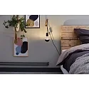 Paulmann Kopspiegellamp globe DECO GLOBE G95 LED BLACK MATT DIM G95 helder E27 6,5W 600lm 2700K CRI >80 dimbaar