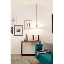 Paulmann Lichtbron filament globe DECO GLOBE LED MIRROR-RING SILVER G125 helder E27 6,5W 640lm 2700K CRI >80 dimbaar