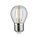LED Filament Drop lamp P45, 230V, E27, 2.6W 2700K 250lm, not dimmable, glass clear