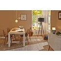 Paulmann LED Filament Pear Lamp, 230V, E27, 6.5W 2500K 680lm, not dimmable, gold glass clear