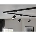 Paulmann LED Reflector lamp, 230V, GU10,  7W 2700K 460lm 900cd 36°, dimmable, black matt
