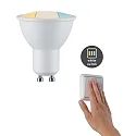 Paulmann Reflectorlamp GU10 CHOOSE WHITESWITCH LED CCT Switch GU10 5,9W 470lm 2700 / 4000 / 6500K 110° CRI >80 