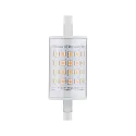 LED staaflamp R7s 78mm R7S kort, schakelbaar R7s 9W 1055lm 2700K CRI >80 